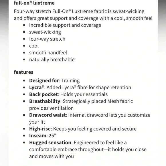 [12] Lululemon Train Times Pant 21”Springscape Multi  / Obsidian - Picture 9 of 9